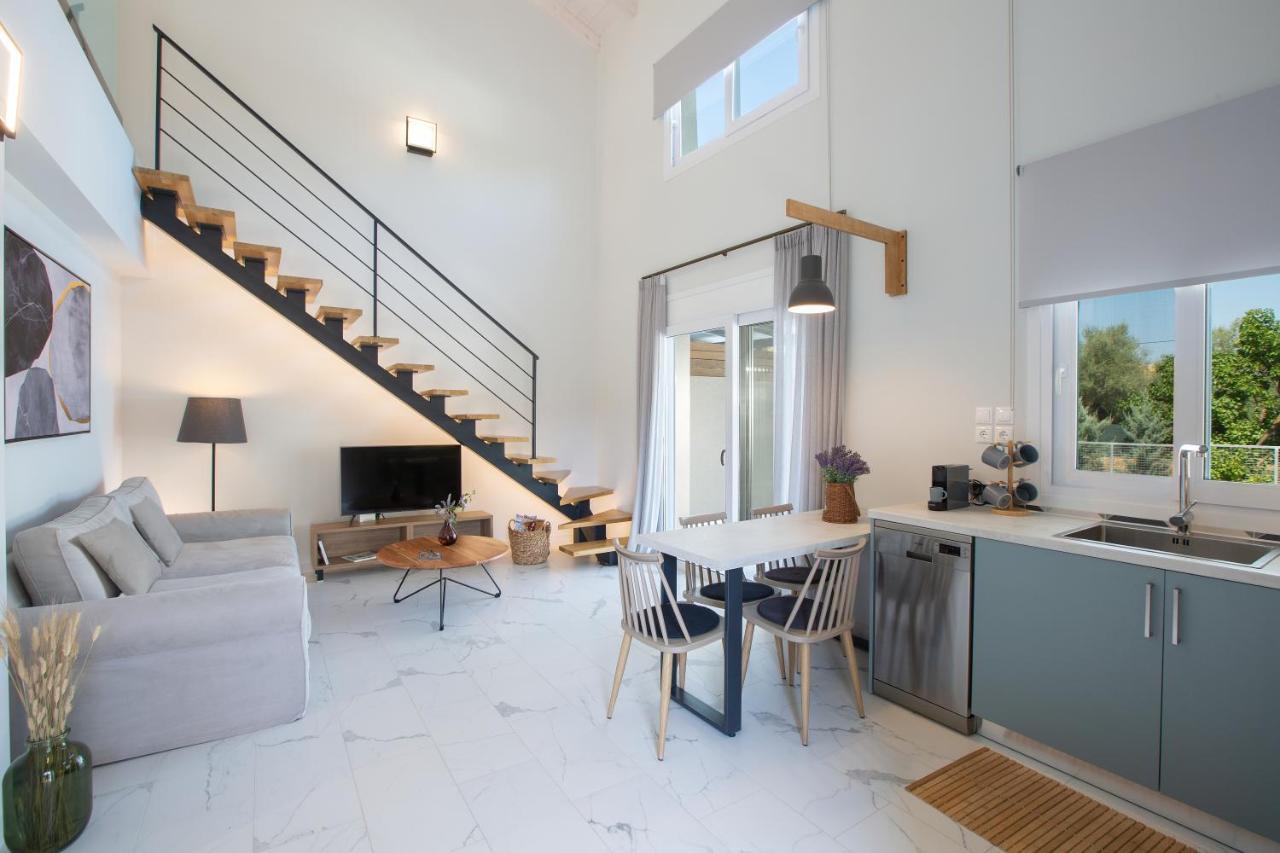 Grappolo Lefkada Villas - Villa Vertzami Just 2 Km From Lefkada Town Apolpaina المظهر الخارجي الصورة