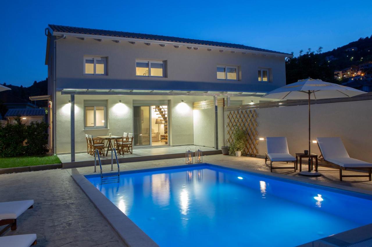 Grappolo Lefkada Villas - Villa Vertzami Just 2 Km From Lefkada Town Apolpaina المظهر الخارجي الصورة