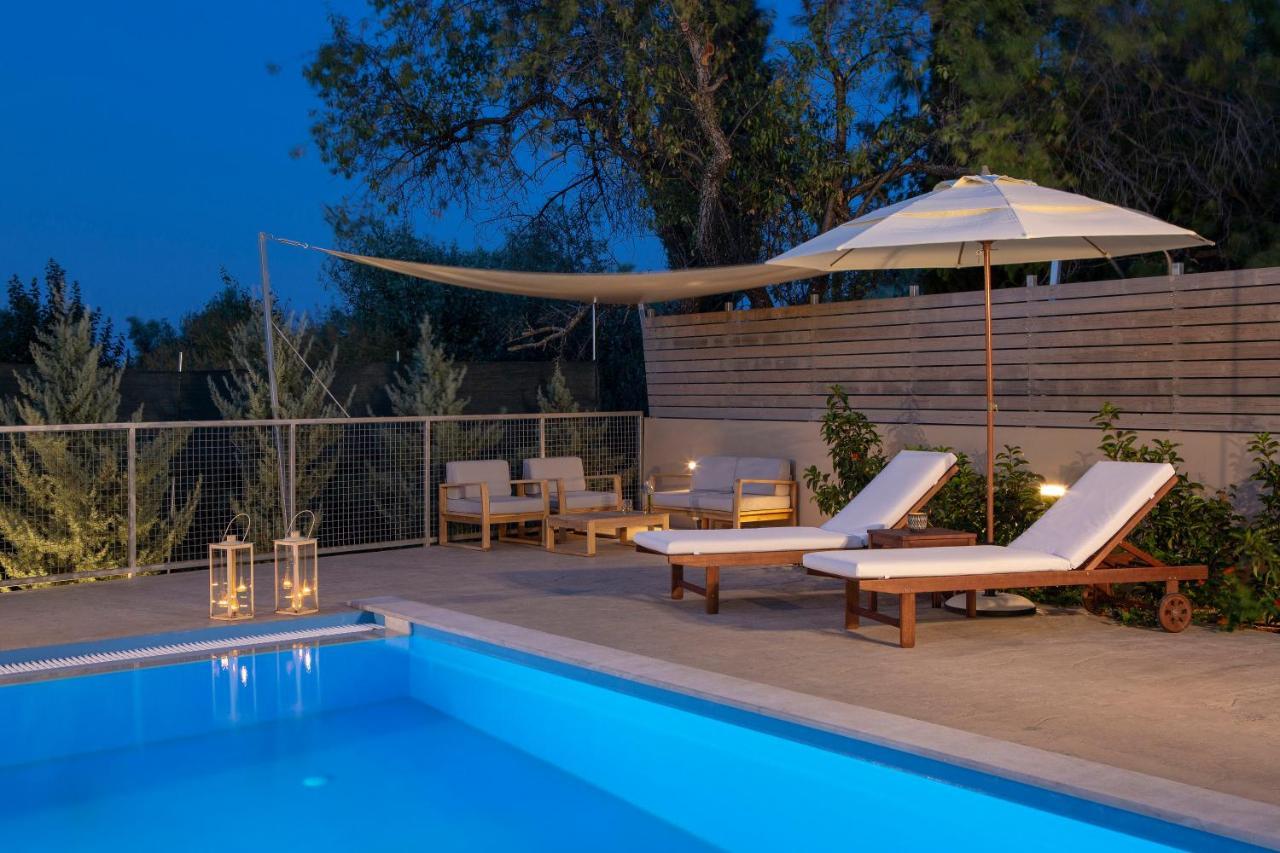 Grappolo Lefkada Villas - Villa Vertzami Just 2 Km From Lefkada Town Apolpaina المظهر الخارجي الصورة