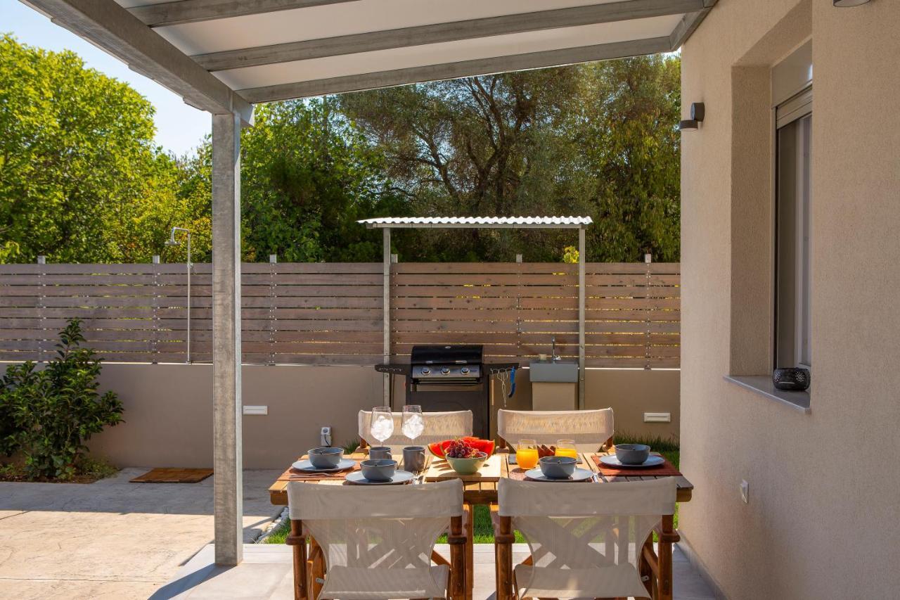 Grappolo Lefkada Villas - Villa Vertzami Just 2 Km From Lefkada Town Apolpaina المظهر الخارجي الصورة